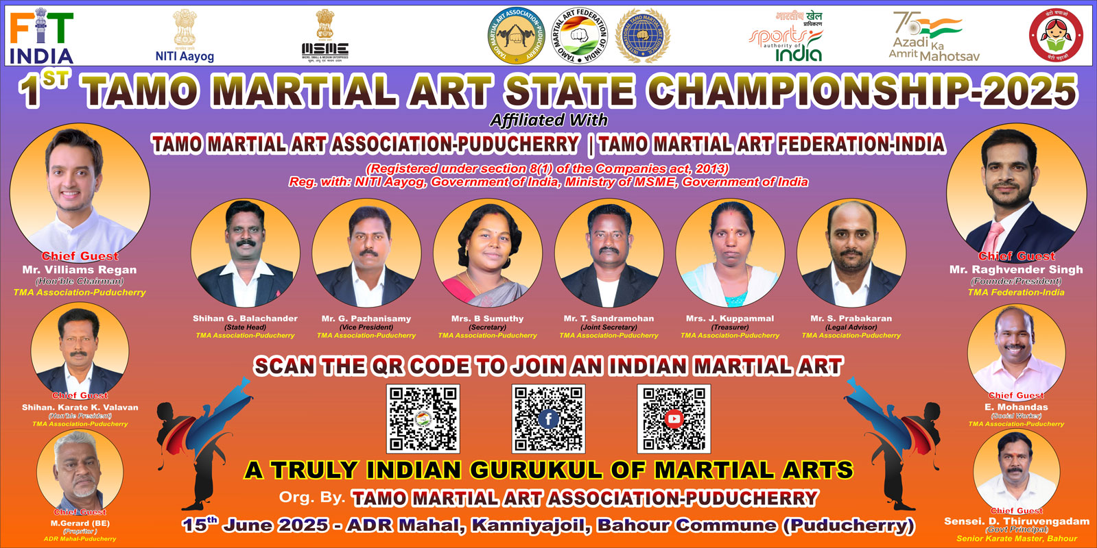 Image of 1st State Tamo Martial Art Championship-2025