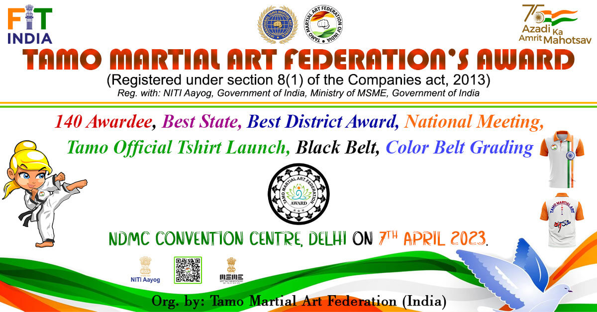 2nd National Tamo Martial Art Federation Meeting & Award Program 2023
